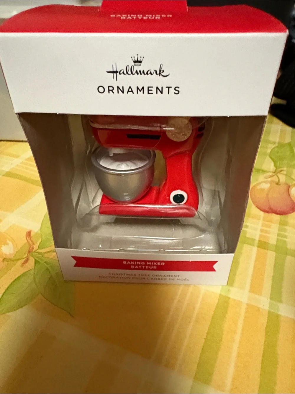 “Hallmark Baking Mixer Ornament” (New)!